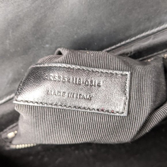 SOLD Saint Laurent Monogram Large Black Bag - Picture 9 of 10